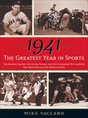cover image of 1941--The Greatest Year In Sports